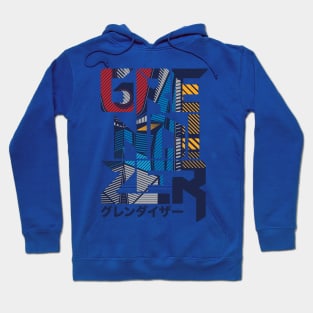 169 Grendizer Font Hoodie